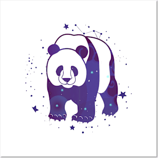 Panda Constellation Posters and Art